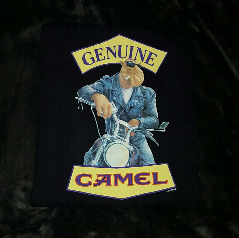 Vintage joe camel tee size XL